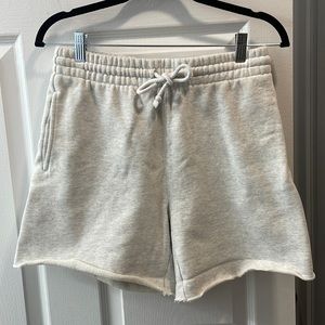 TNA cozy af fleece shorts